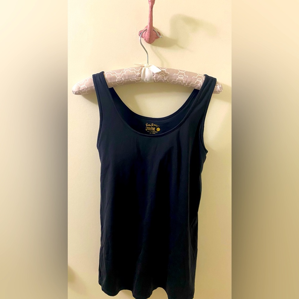 Lilly Pulitzer Luxletic Black Top